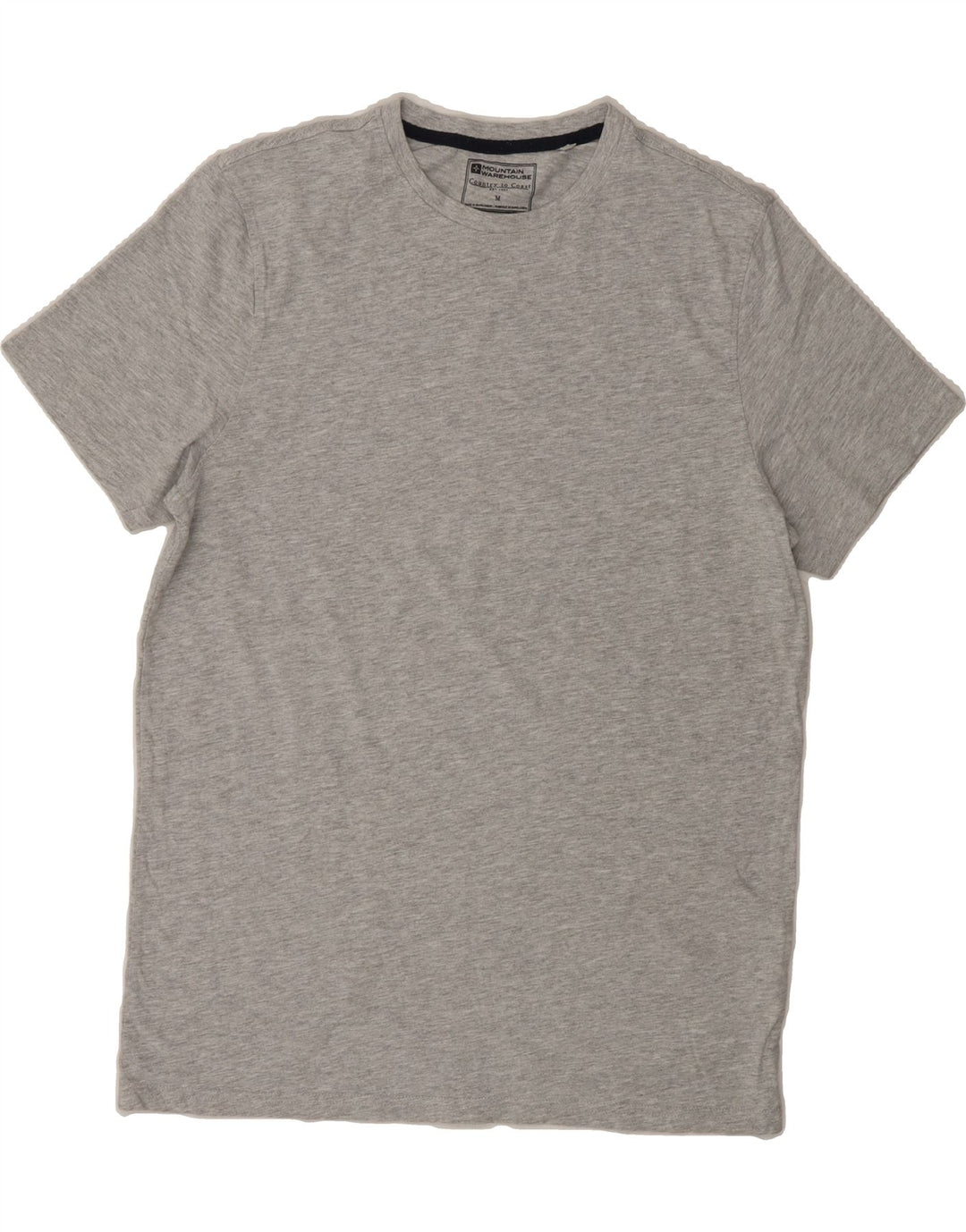 MOUNTAIN WAREHOUSE Mens T-Shirt Top Medium Grey Cotton Vintage Mountain Warehouse and Second-Hand Mountain Warehouse from Messina Hembry 