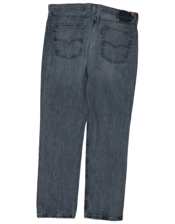Blugi drepti pentru bărbați Levi's W36 L32 Bumbac albastru