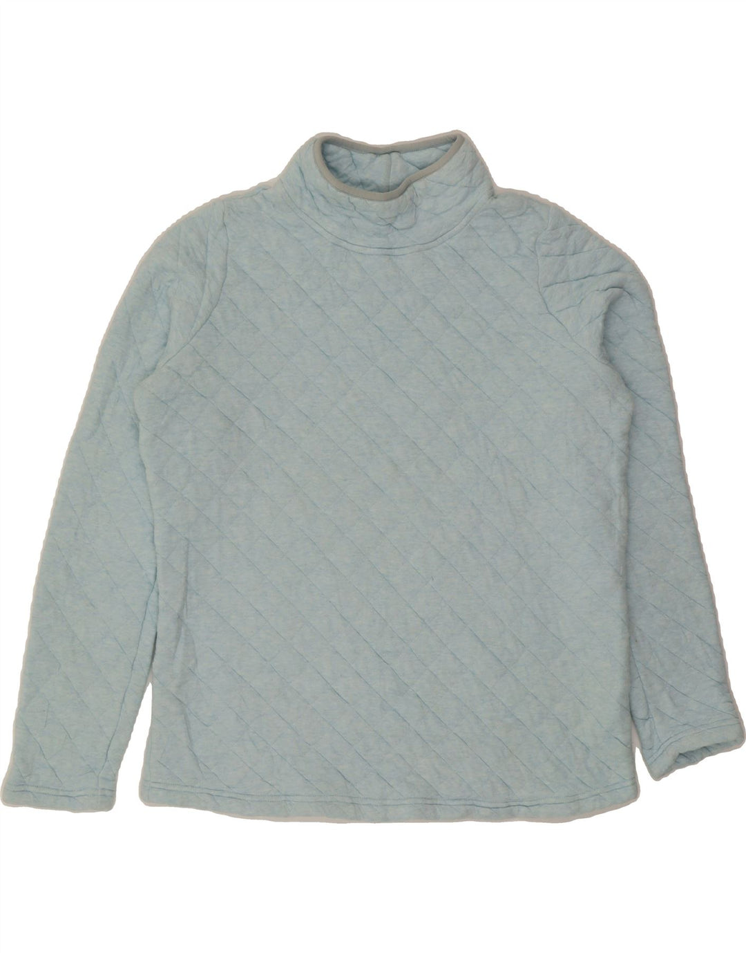 ORVIS Womens Oversized Sweatshirt Jumper UK 10 Small Blue Cotton Vintage Orvis and Second-Hand Orvis from Messina Hembry 