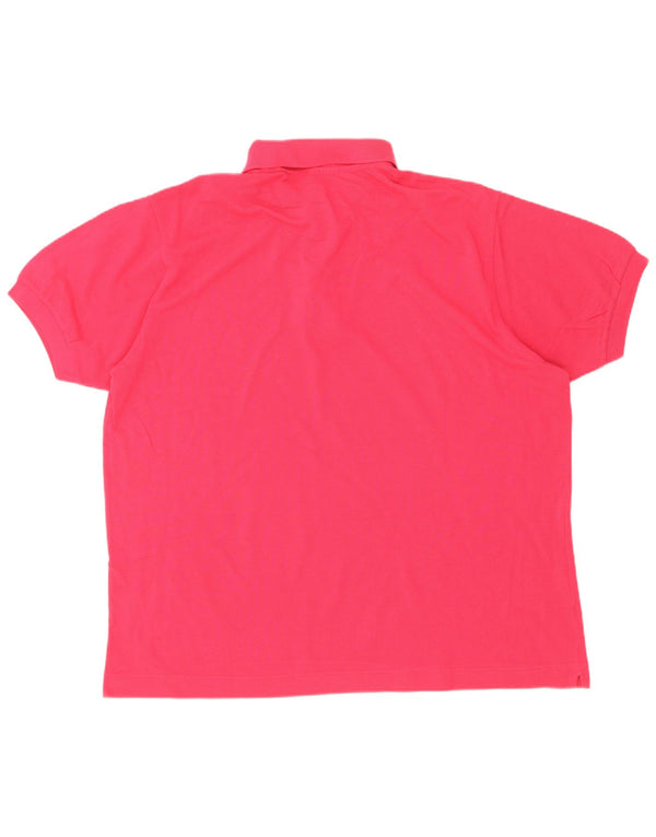 Ανδρικό πουκάμισο πόλο Lacoste νούμερο 7 2XL Ροζ βαμβακερό