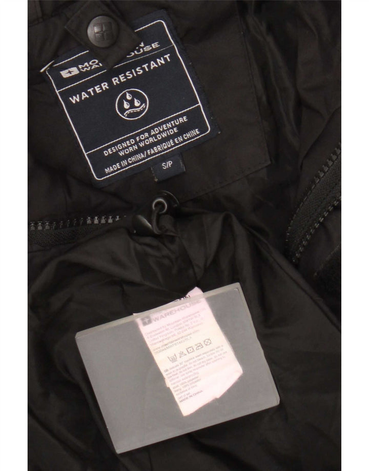 Giacca antipioggia da uomo con cappuccio Mountain Warehouse UK 36 Small Poliestere nero