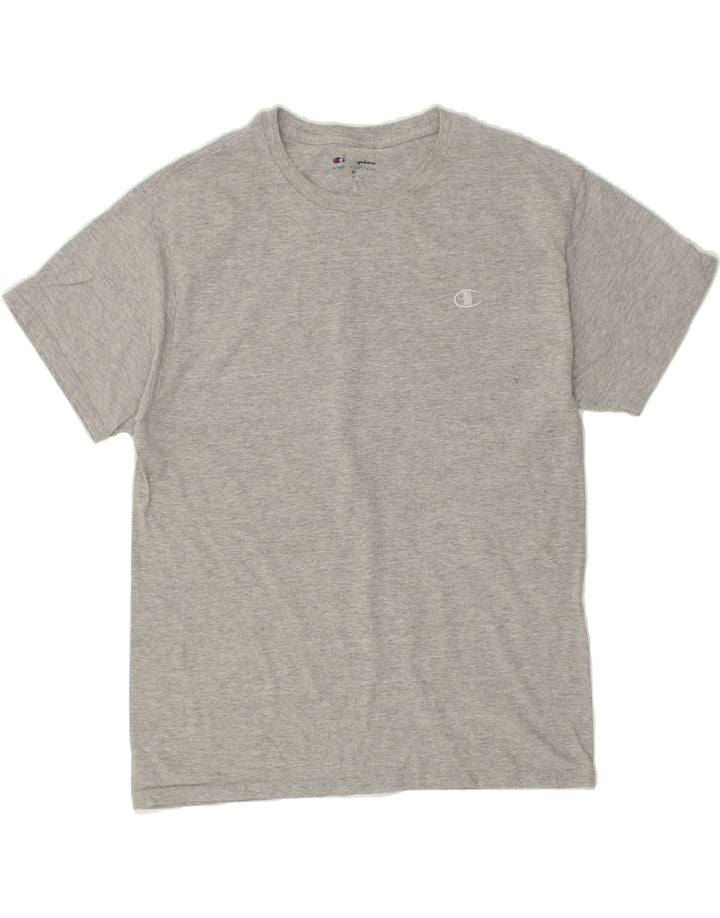 CHAMPION Mens T-Shirt Top Medium Grey Vintage Champion and Second-Hand Champion from Messina Hembry 
