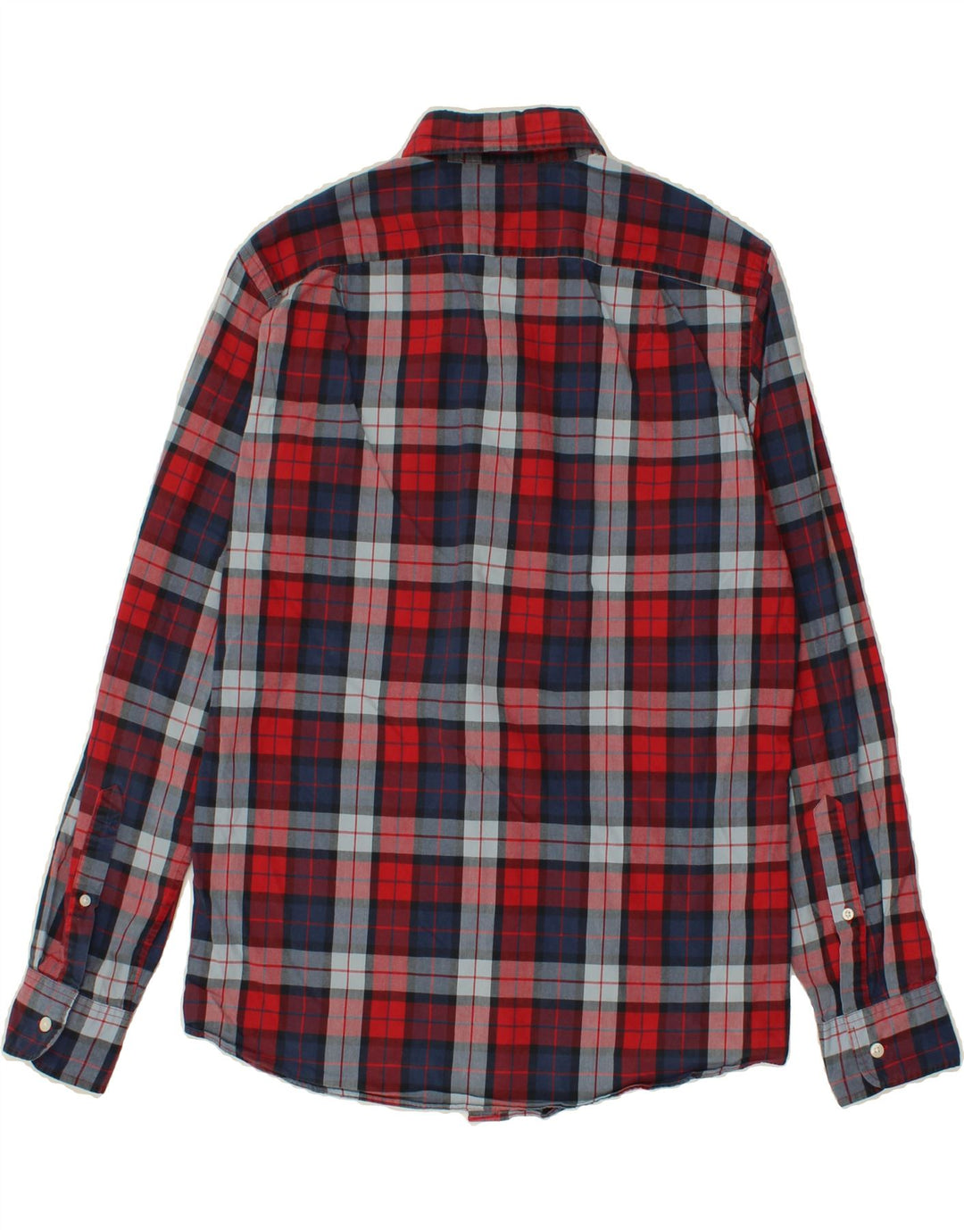 J. CREW Mens Slim Shirt Medium Multicoloured Check Cotton Vintage J. Crew and Second-Hand J. Crew from Messina Hembry 