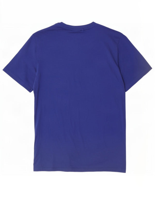 Champion Herre T-Shirt Top XL Blå Bomuld