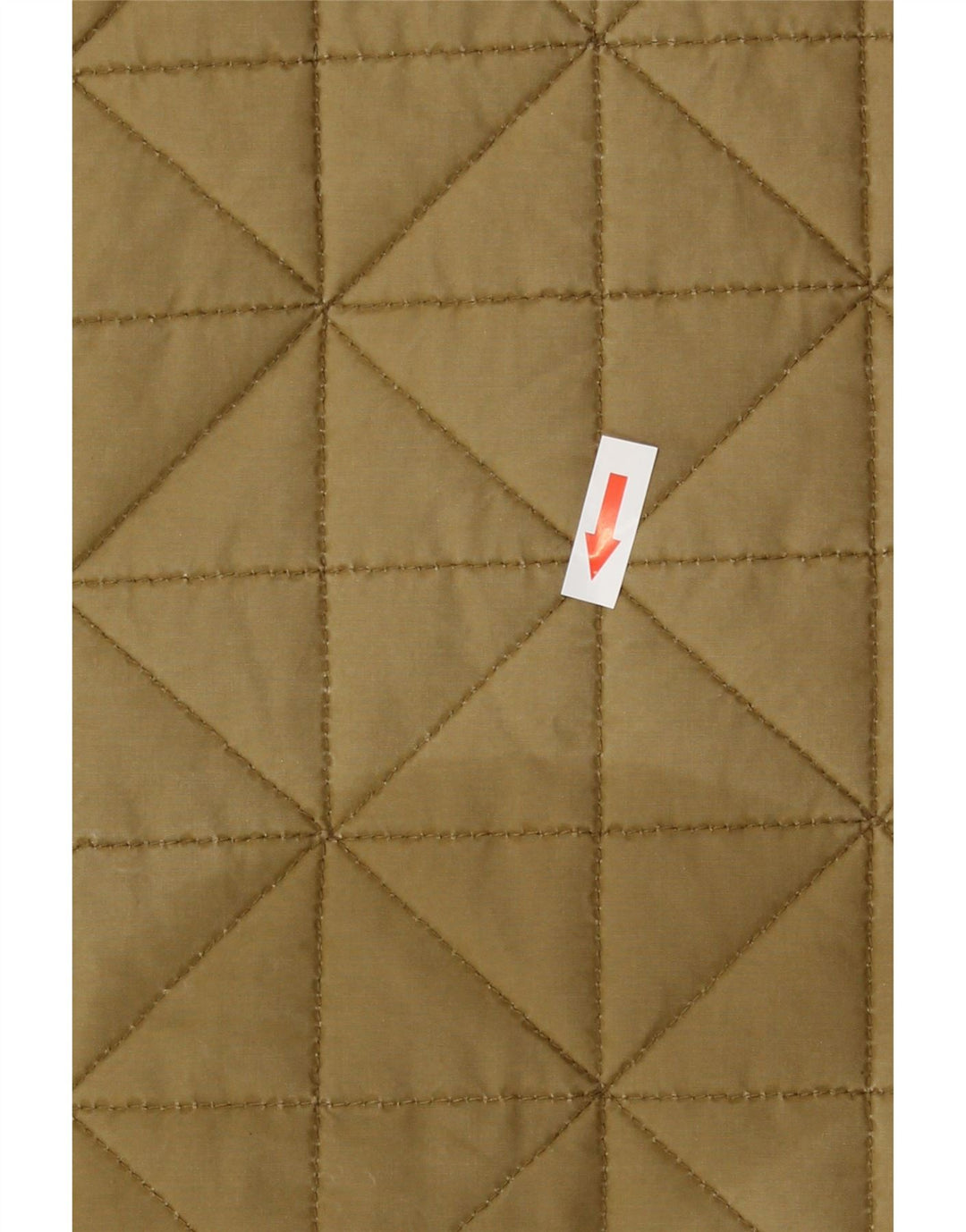 Superdry Quiltet jakke til kvinder UK 10 Small Khaki Cotton