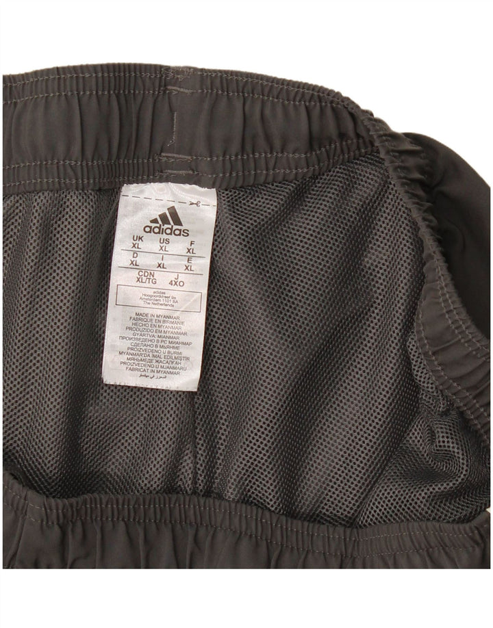 Pantaloni scurți sport pentru bărbați Adidas XL poliester gri