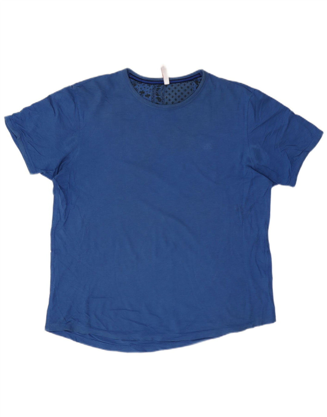 Sun68 Mens T-Shirt Top XL Blue Cotton