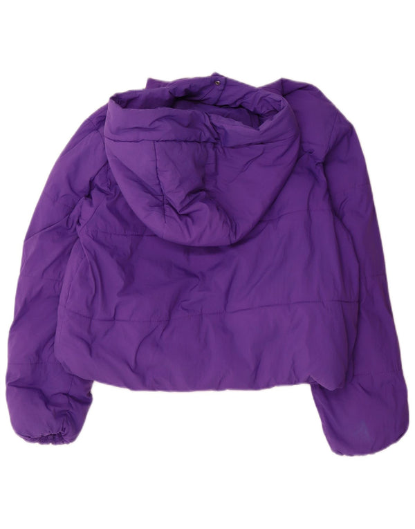 Veste matelassée à capuche fille Zara 13-14 ans Violet Polyester