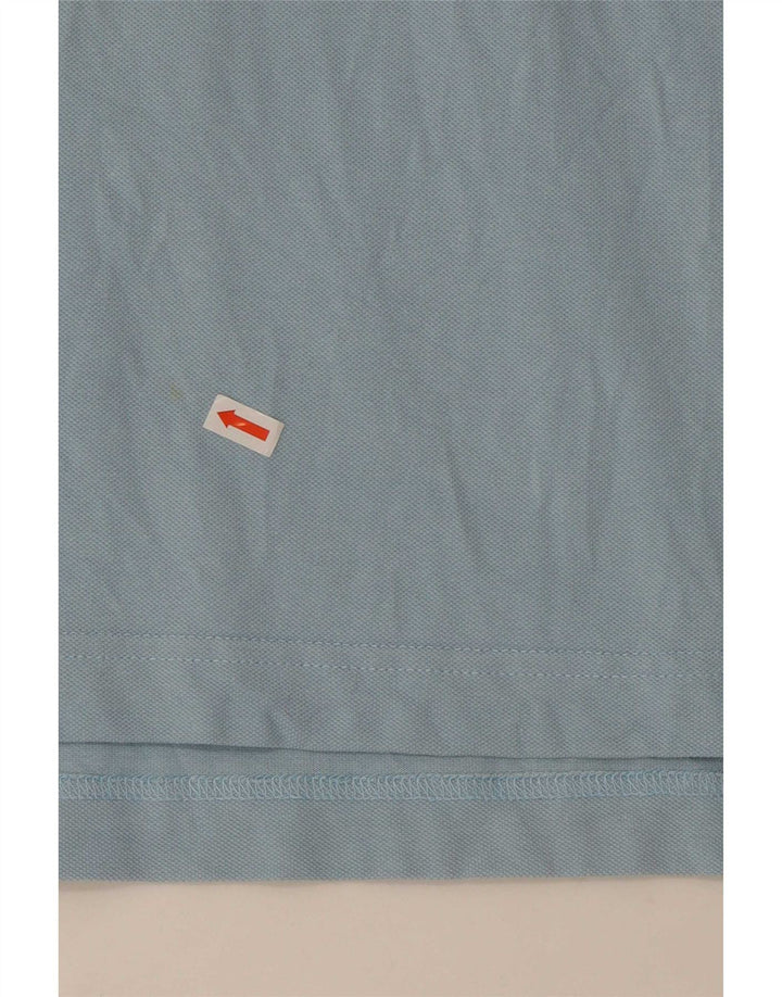 Kappa Mens Polo Shirt Medium Blue Cotton