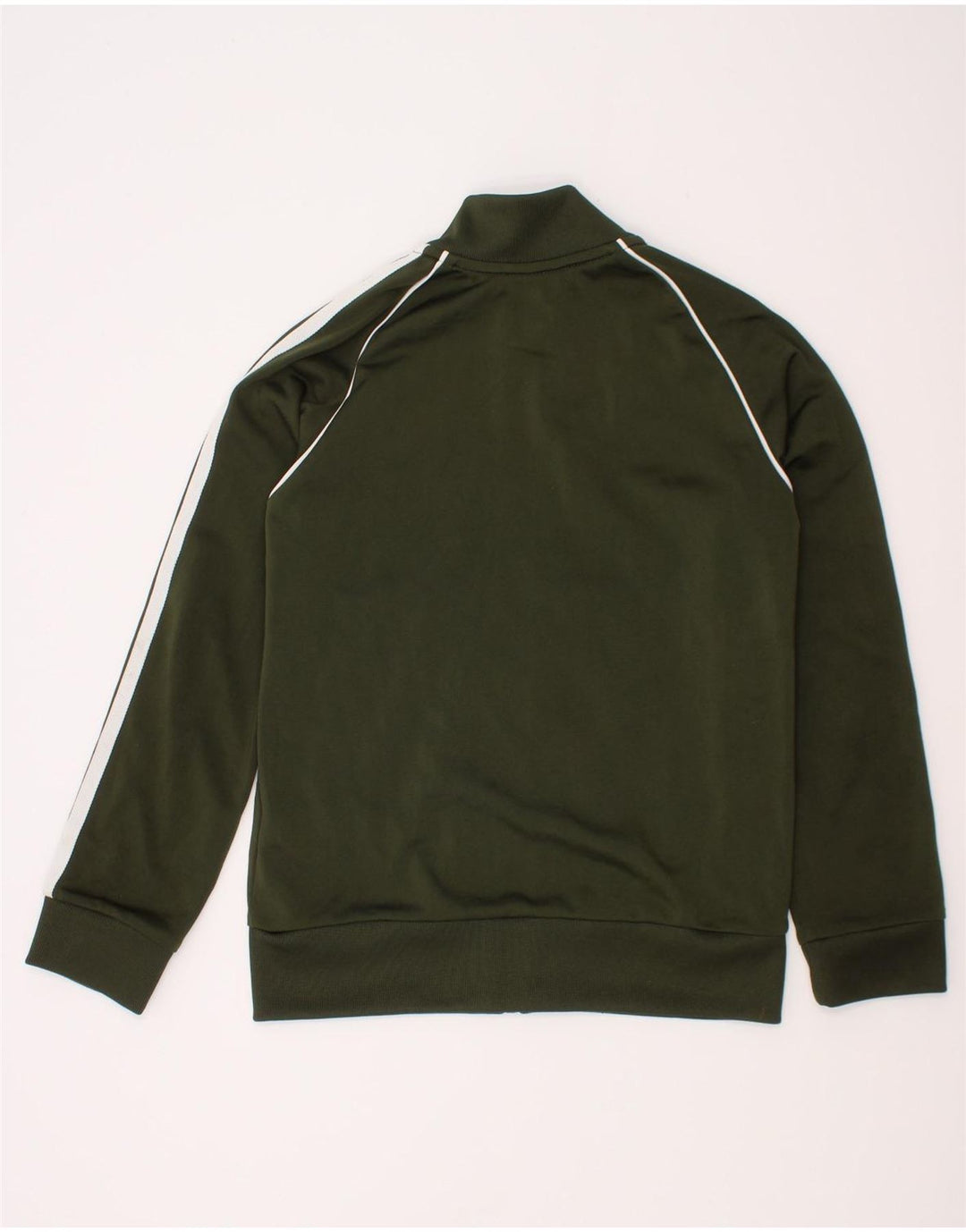 Adidas Drenge Træningsdragt Topjakke 7-8 År Grøn Polyester