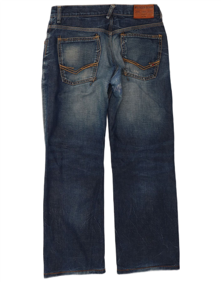 Tommy Hilfiger Mens Straight Jeans W30 L28 Blue