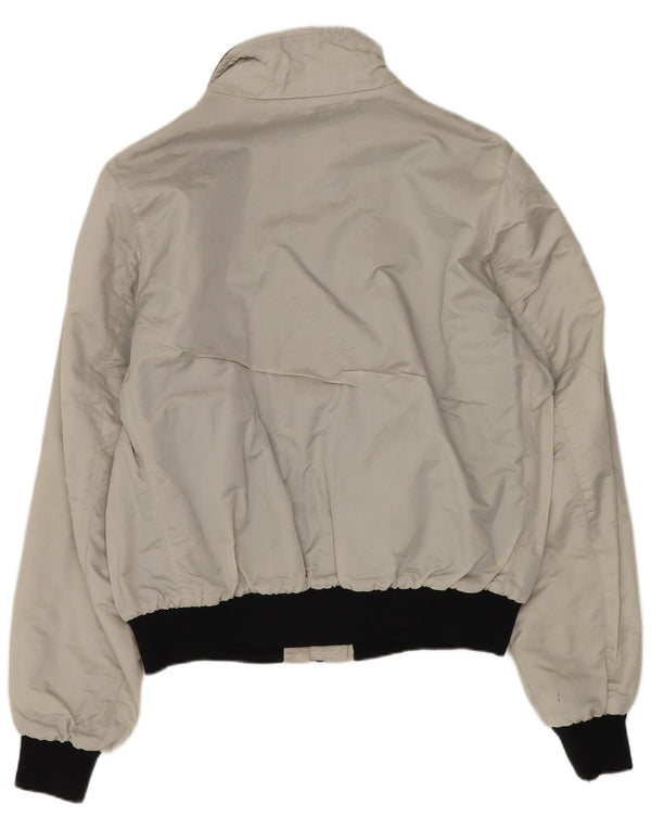 North Sails Veste Bomber Homme UK 40 Large Gris Colorblock Polyamide