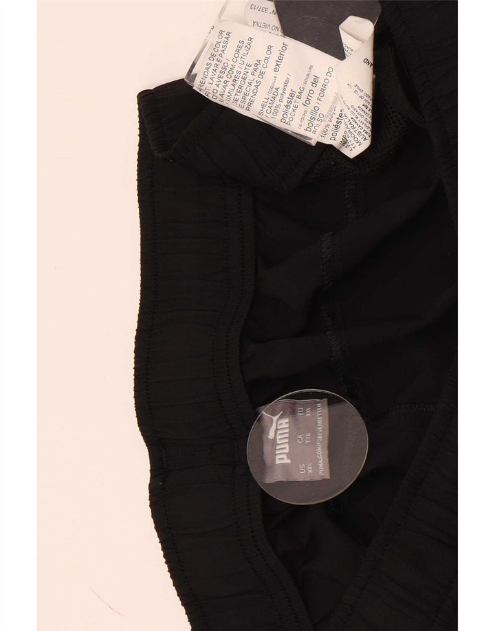 Puma Short de sport graphique pour homme 2XL Noir Polyester