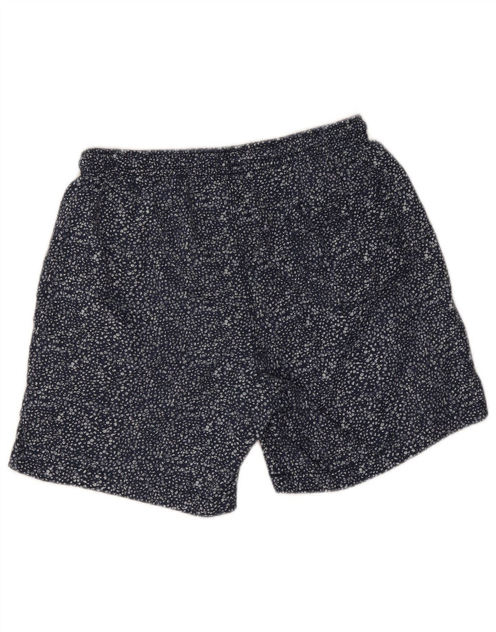 Napapijri Mens Geographic Abstract Pattern Swimming Shorts Medium Navy Blue