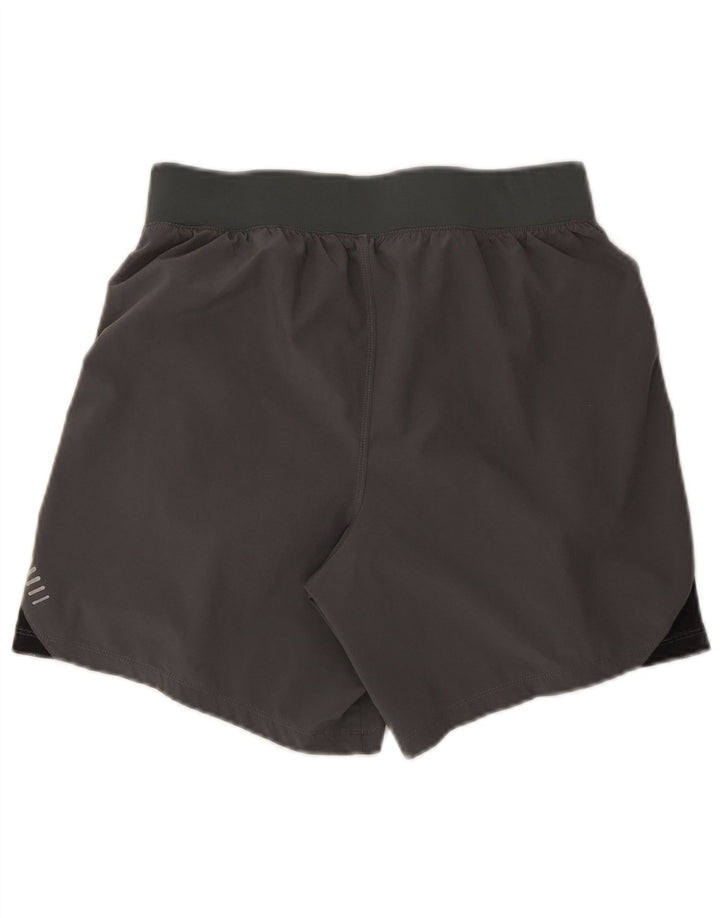 Under Armour Mens Sport Shorts Medium  Grey Colourblock Polyester