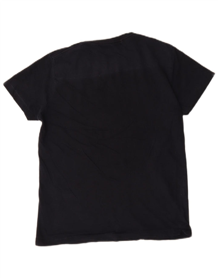 French Connection Camiseta para hombre Top Medium Azul marino Algodón