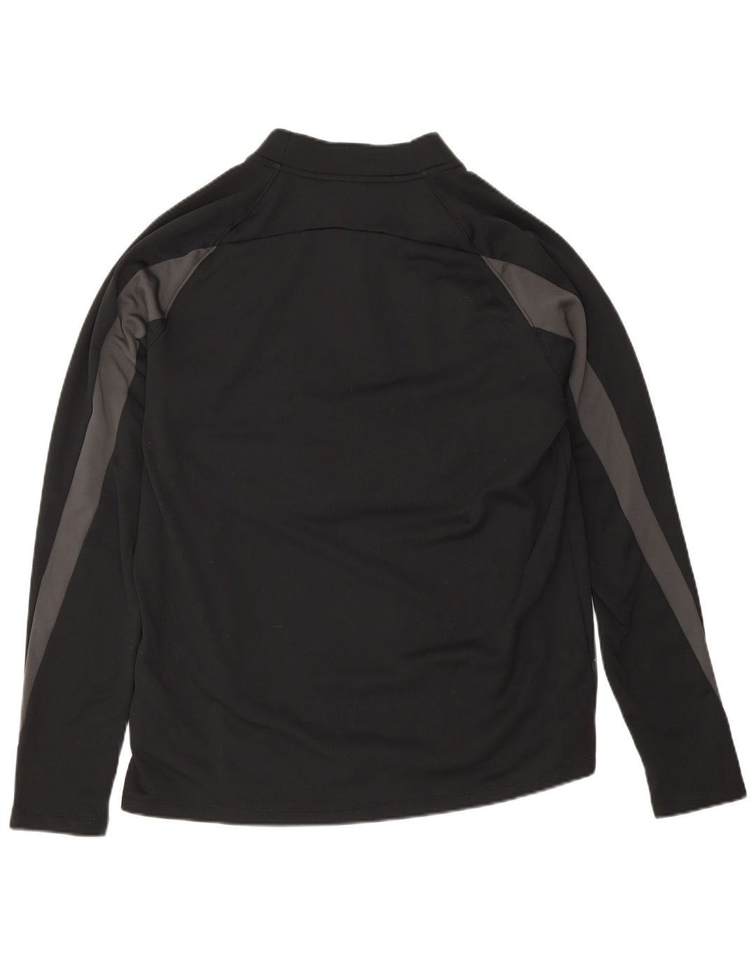 Nike Therma-Fit Zip Neck Pullover Tuta da Uomo Top Large in Poliestere Nero