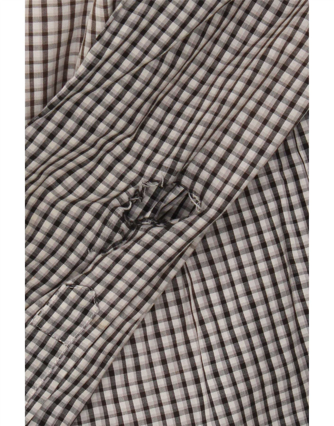 Carrera Mens Regular Fit Shirt Large Black Check Cotton
