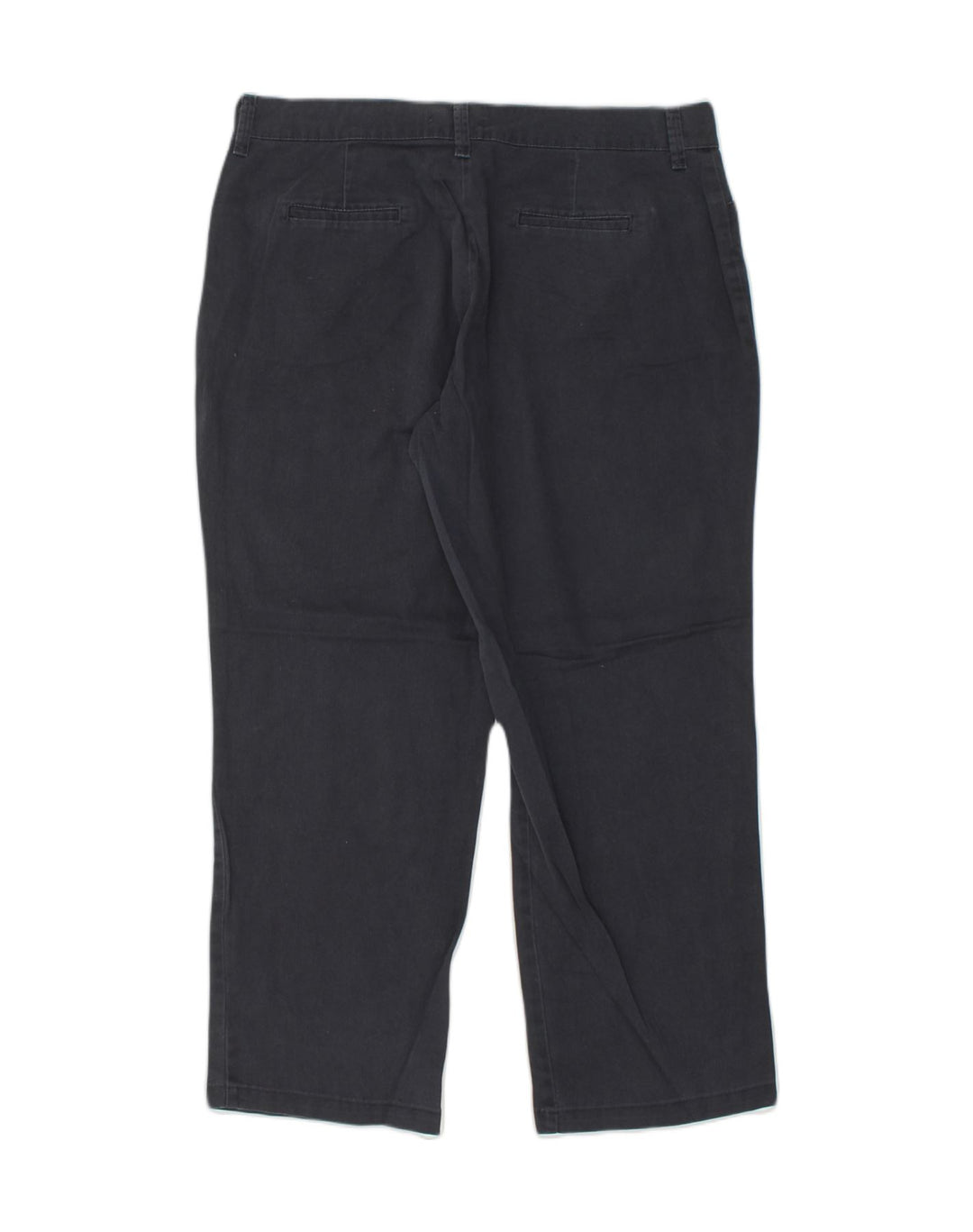 LEE Womens Relaxed Fit Casual Trousers W38 L29 Navy Blue Cotton | Vintage Lee | Thrift | Second-Hand Lee | Used Clothing | Messina Hembry 