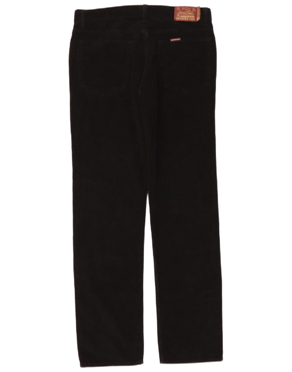 Carrera Herren 700 Regular Fit Cordhose W36 L30 Schwarz Baumwolle