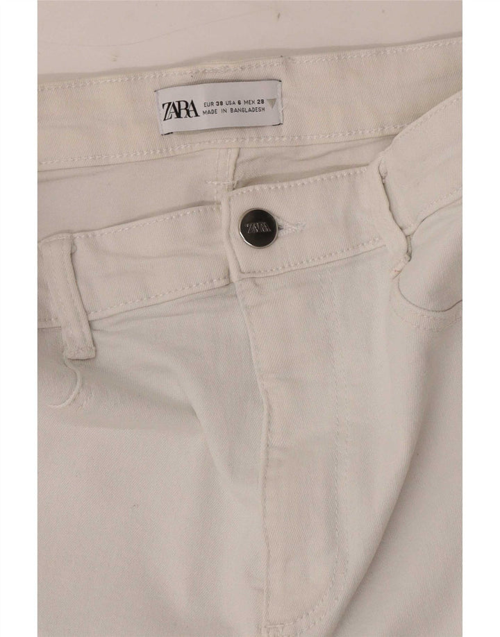 Zara Womens Jegging Jeans EU 38 Small W28 L28 White