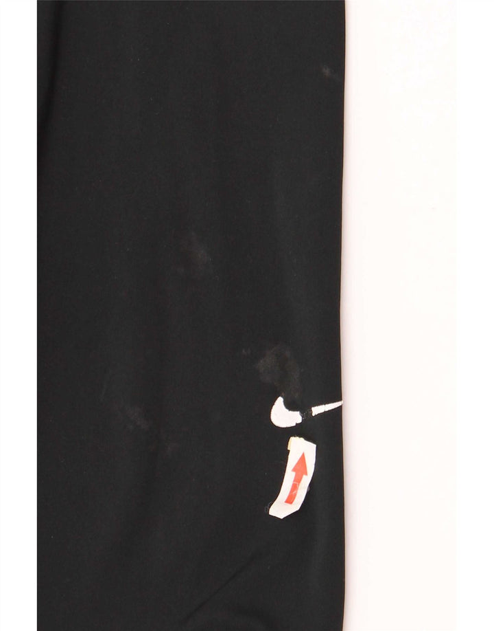 Nike Womens Capri Graphic Leggings UK 8 Small Black