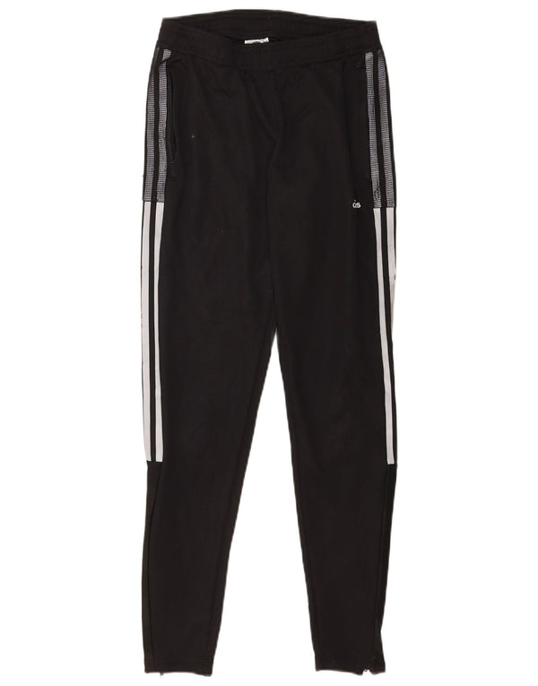 Adidas női tréningnadrág UK 4/6 XS fekete poliészter
