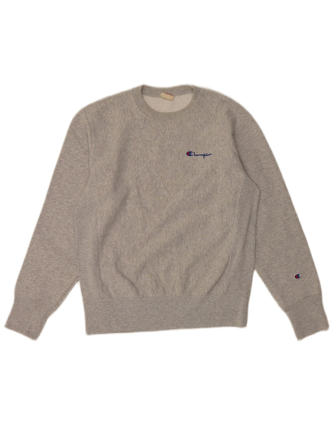 Champion Herre Sweatshirt Jumper Medium Grå Bomuld