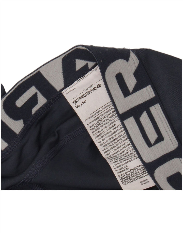 Under Armour Grafiske Leggings til kvinder UK 4 XS Blå Polyester