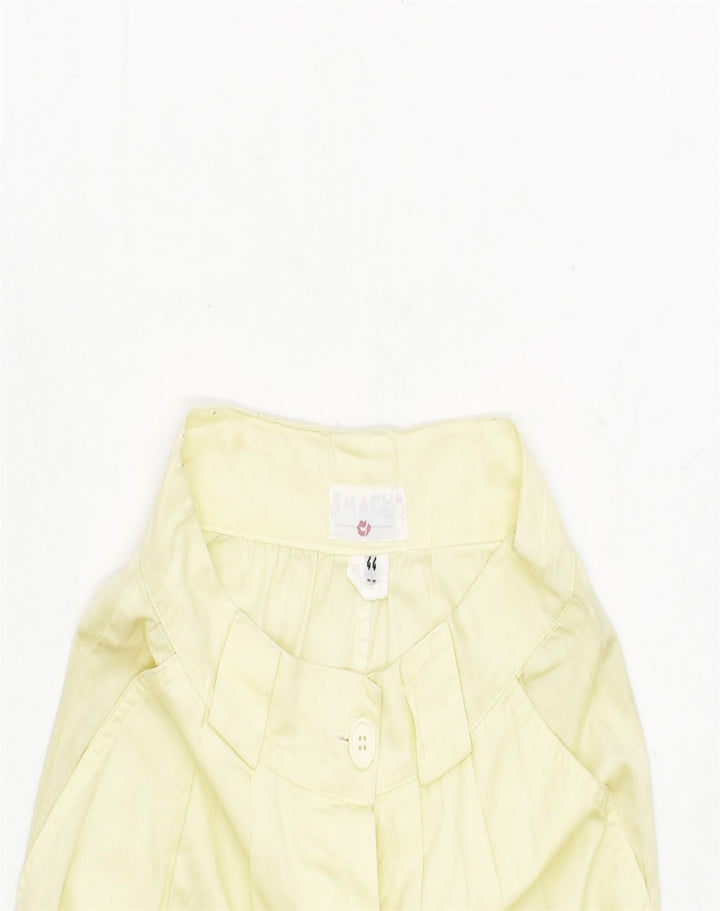 VINTAGE Womens Cargo Skirt IT 44 Medium W27 Off White Cotton | Vintage | Thrift | Second-Hand | Used Clothing | Messina Hembry 