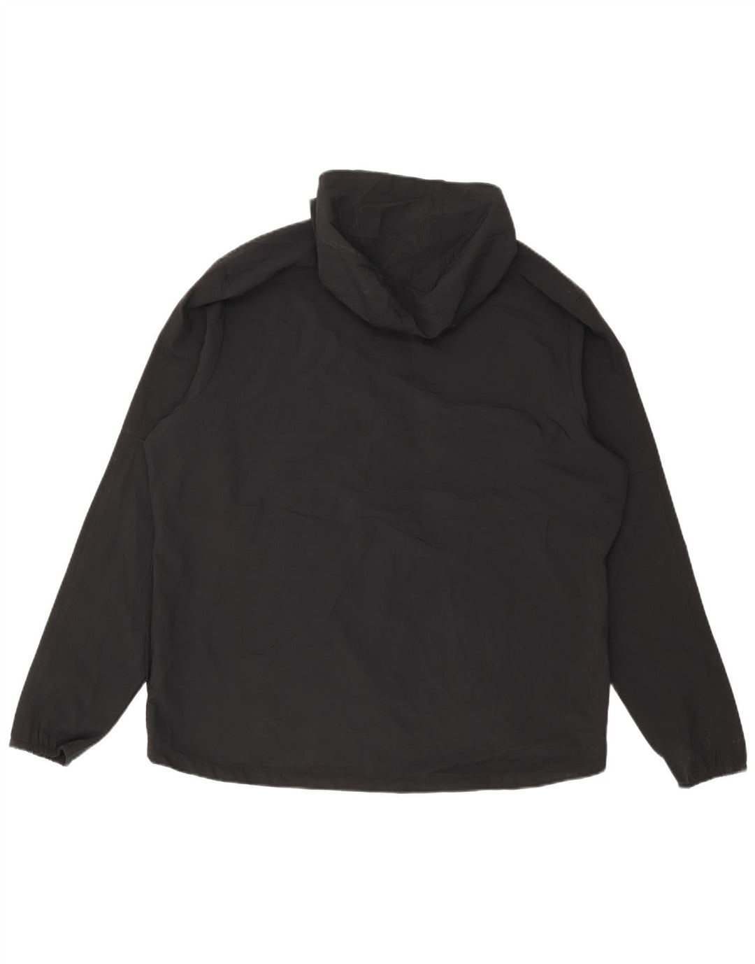 Giacca antipioggia con cappuccio da uomo Nike UK 42 XL poliestere nero