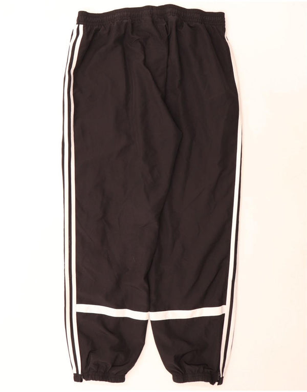 Adidas Męskie spodnie dresowe Joggers XL Czarny poliester z blokami kolorów
