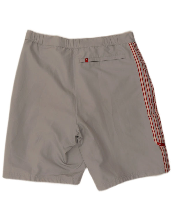 Adidas Mens Casual Shorts Medium W34 Grey Polyester