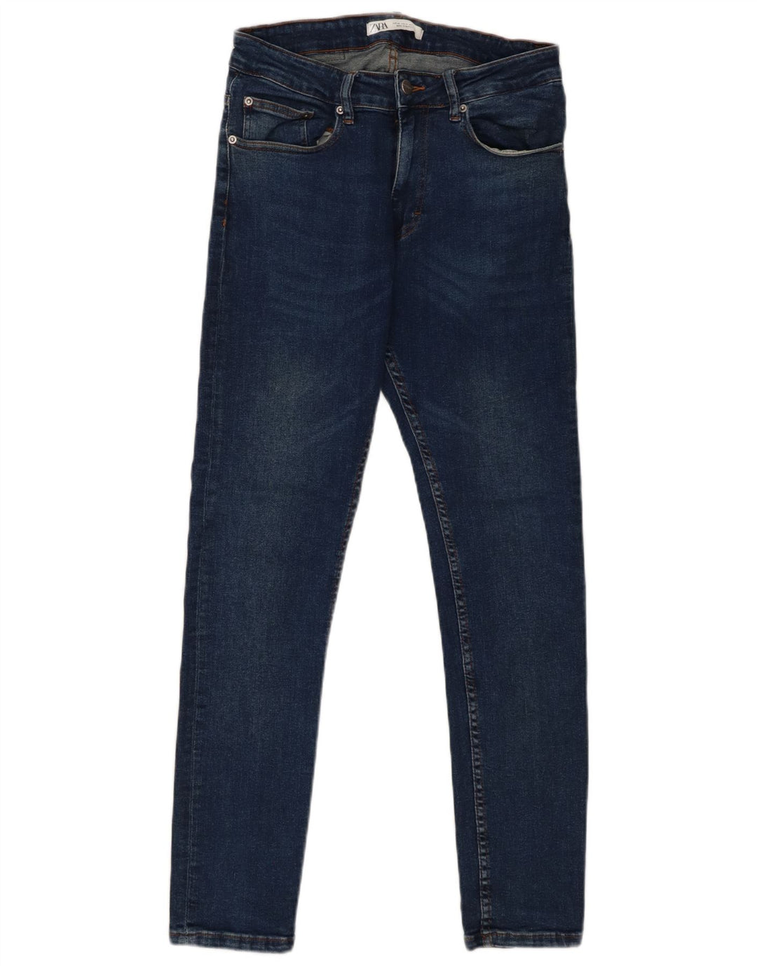 ZARA Mens Slim Jeans EU 40 Medium W31 L29 Blue Cotton