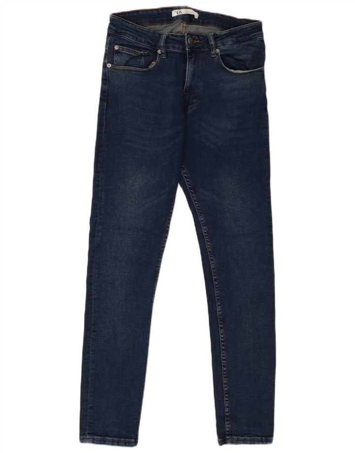 ZARA Mens Slim Jeans EU 40 Medium W31 L29 Blue Cotton