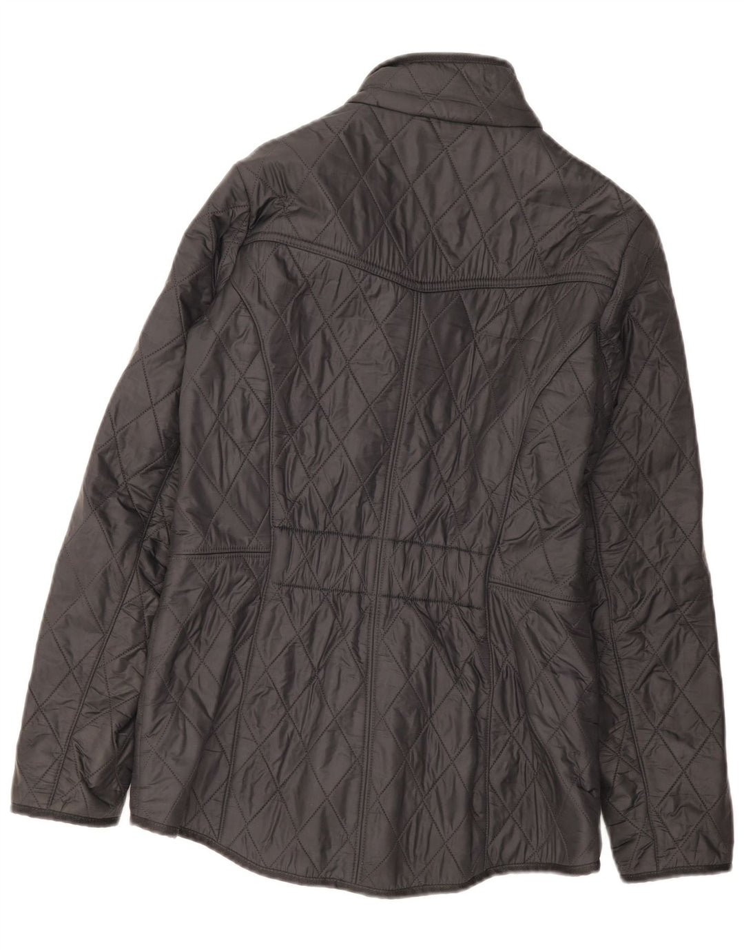 Barbour Womens Quilted Jacket UK 10 Small Black Classic