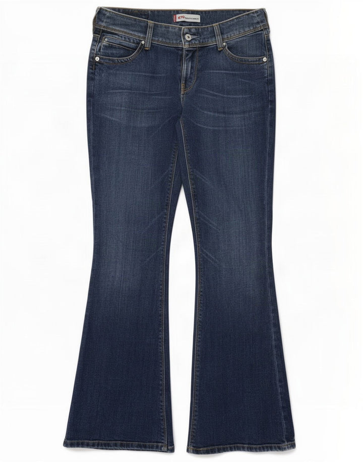 Levi's Jeans svasati 479 Booty da donna W30 L32 in cotone blu