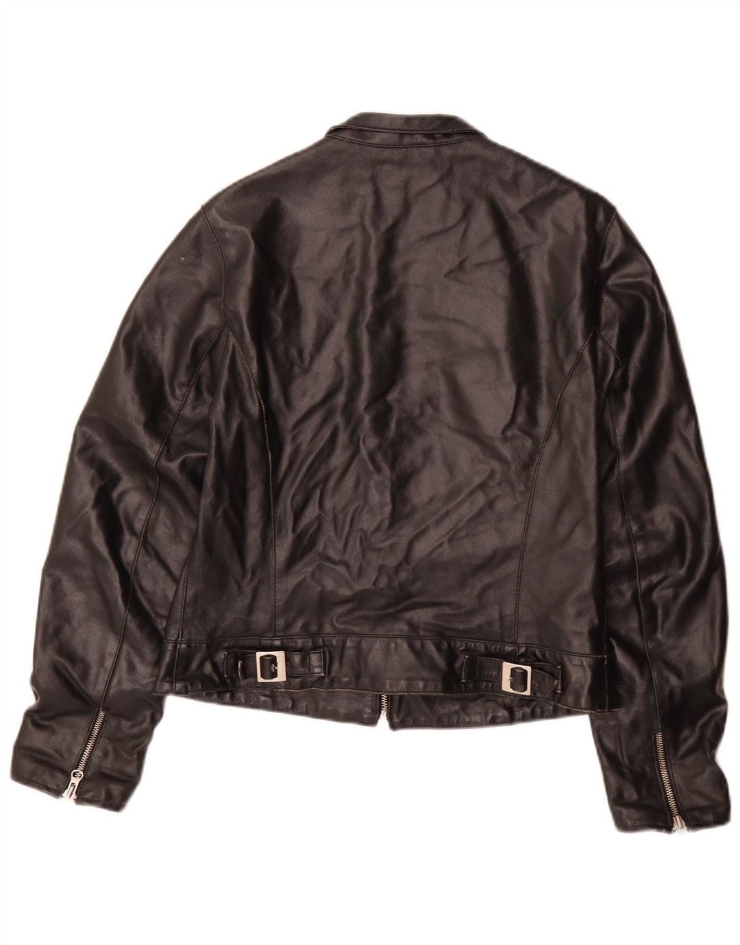 Jachetă de piele pentru femei Vera Pelle IT 44 Medium Black