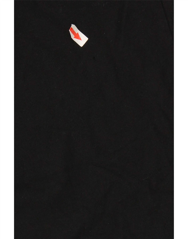 Vans Haut graphique à manches longues pour hommes XL en coton noir