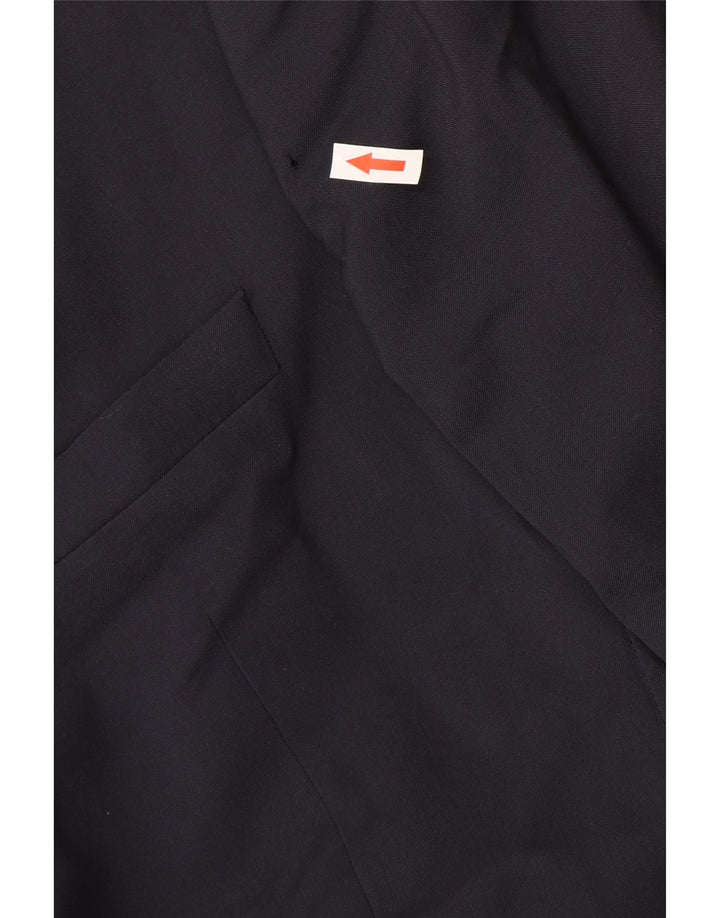 Brooks Brothers Mens 2 Button Blazer Jacket UK 40 Large Navy Blue Wool