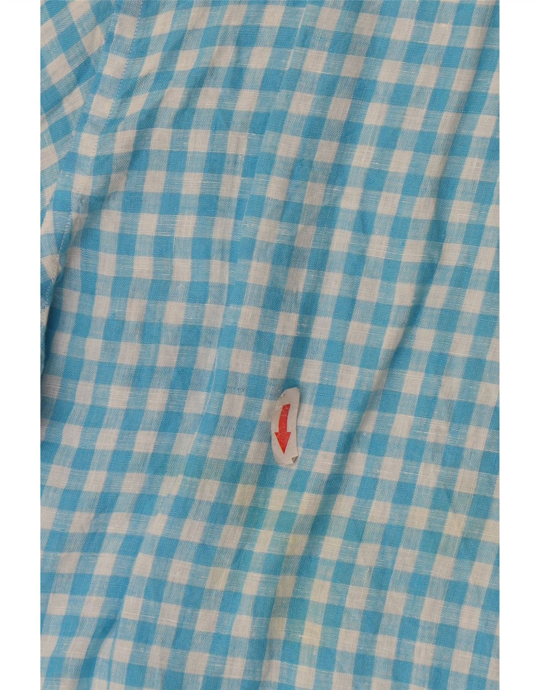 Massimo Dutti Herre Casual Fit skjorte Stor blå Gingham