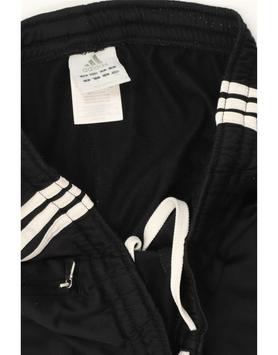 Adidas Mens Tracksuit Trousers UK 40/42 Medium Black Polyester
