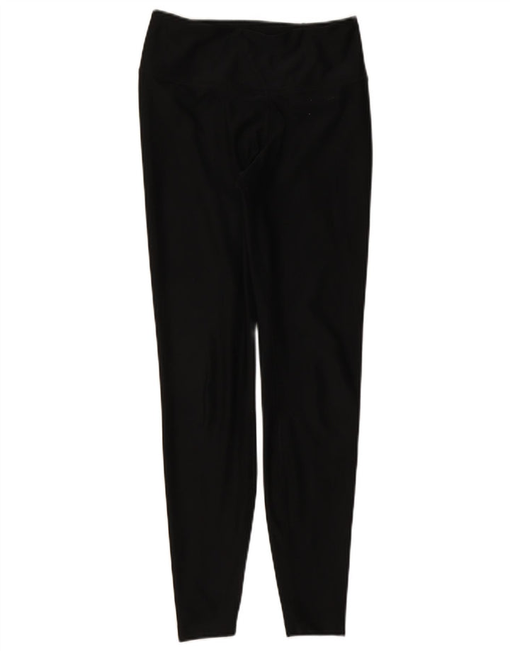 Nike Womens Graphic Leggings UK 4 XS  Black Polyester