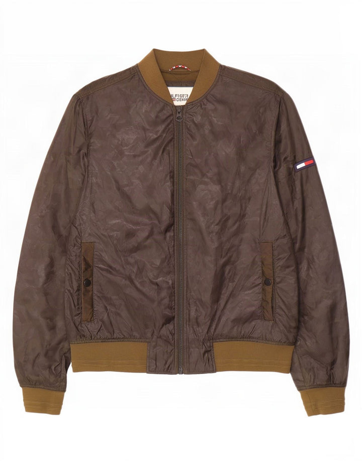 Ανδρικό μπουφάν Tommy Hilfiger UK 38 Medium Khaki Polyester