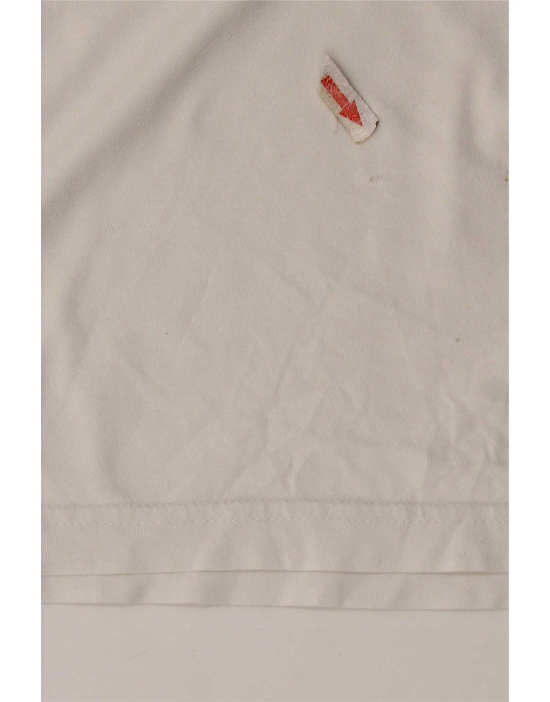 Dickies Herren-T-Shirt-Oberteil aus mittelweißer Baumwolle
