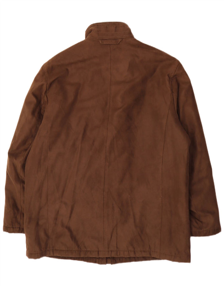 Bugatti Herre Utility Jacket IT 56 3XL Brun Polyester