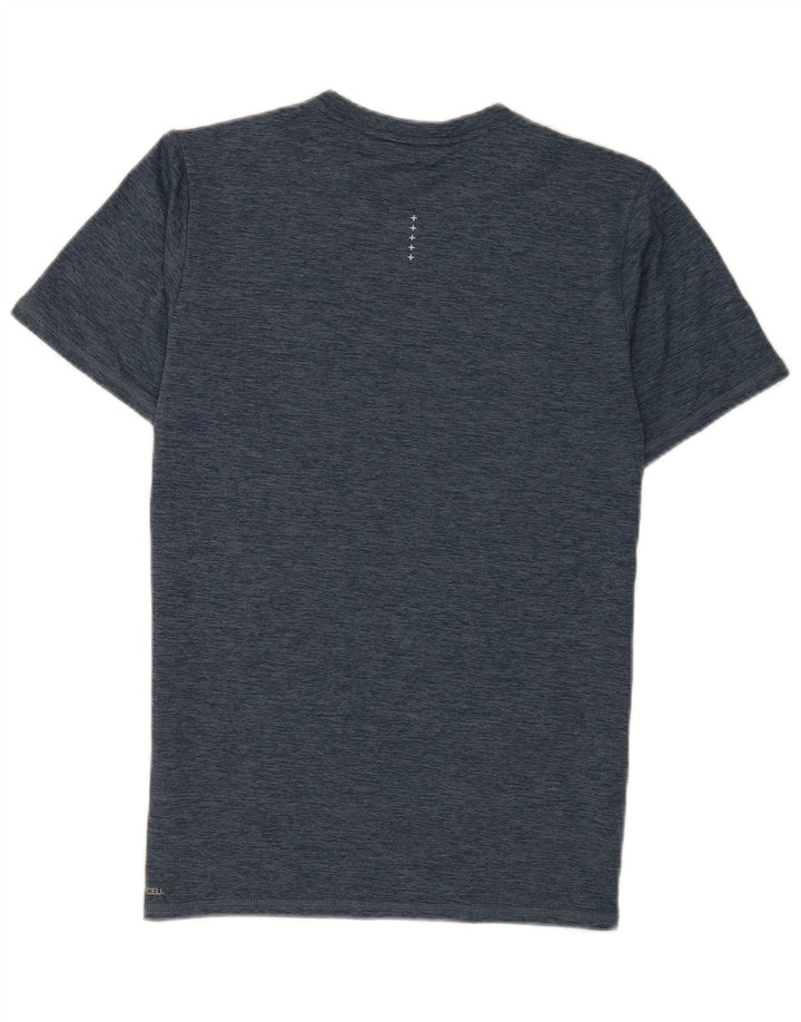 Puma T-Shirt Homme Petit Bleu Marine Moucheté