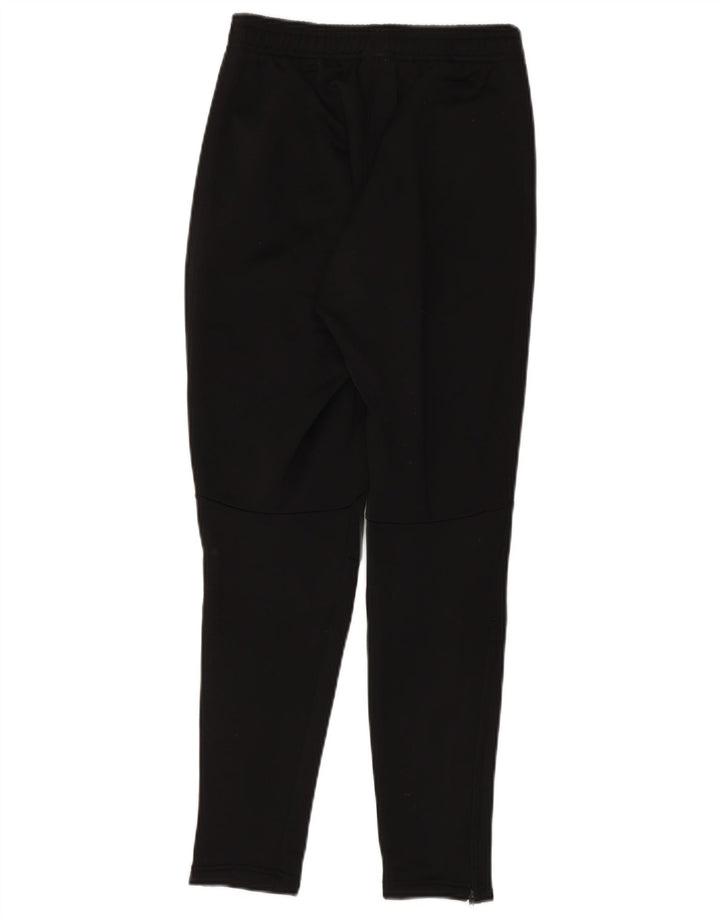 Adidas Mens Graphic Tracksuit Trousers XS Black Polyester
