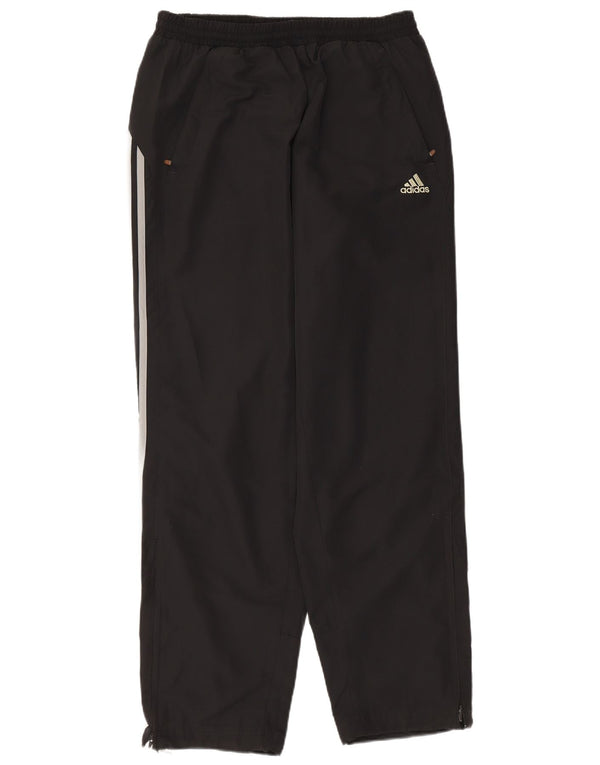 Adidas Mens Climalite Tracksuit Trousers UK 38/40 Medium  Black Polyester