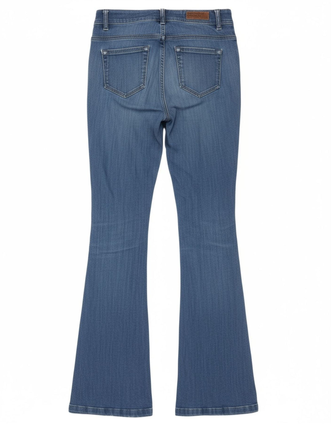 BENETTON Womens Flared Jeans W26 L33 Blue Cotton